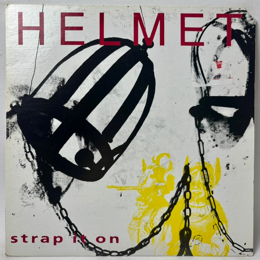 Helmet / Strap It On (12" vinyl LP, 1990, Used, NM condition)