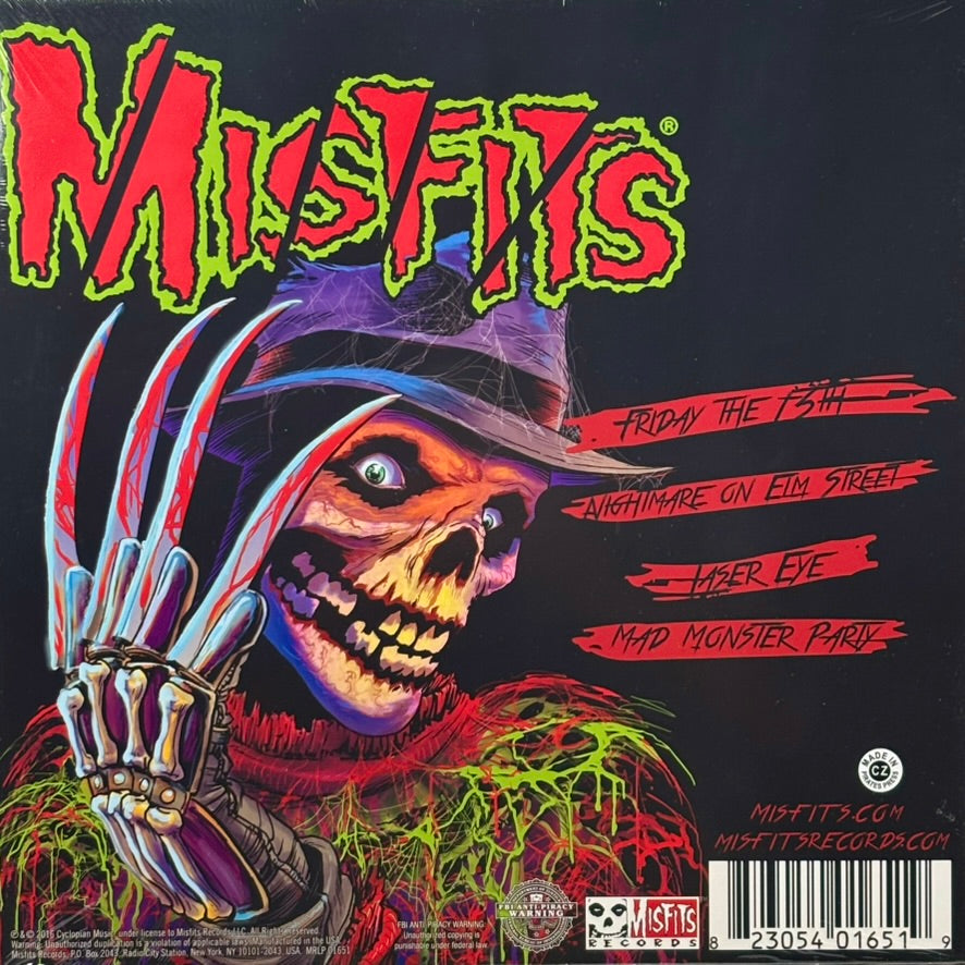 Misfits / Friday the 13th (12" vinyl EP, 45 RPM, 2016 First Pressing)