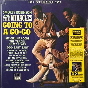 Smokey Robinson and The Miracles / Going To A Go-Go (12" vinyl LP, 2022 RSD Ltd. Ed. Reissue, 140g)