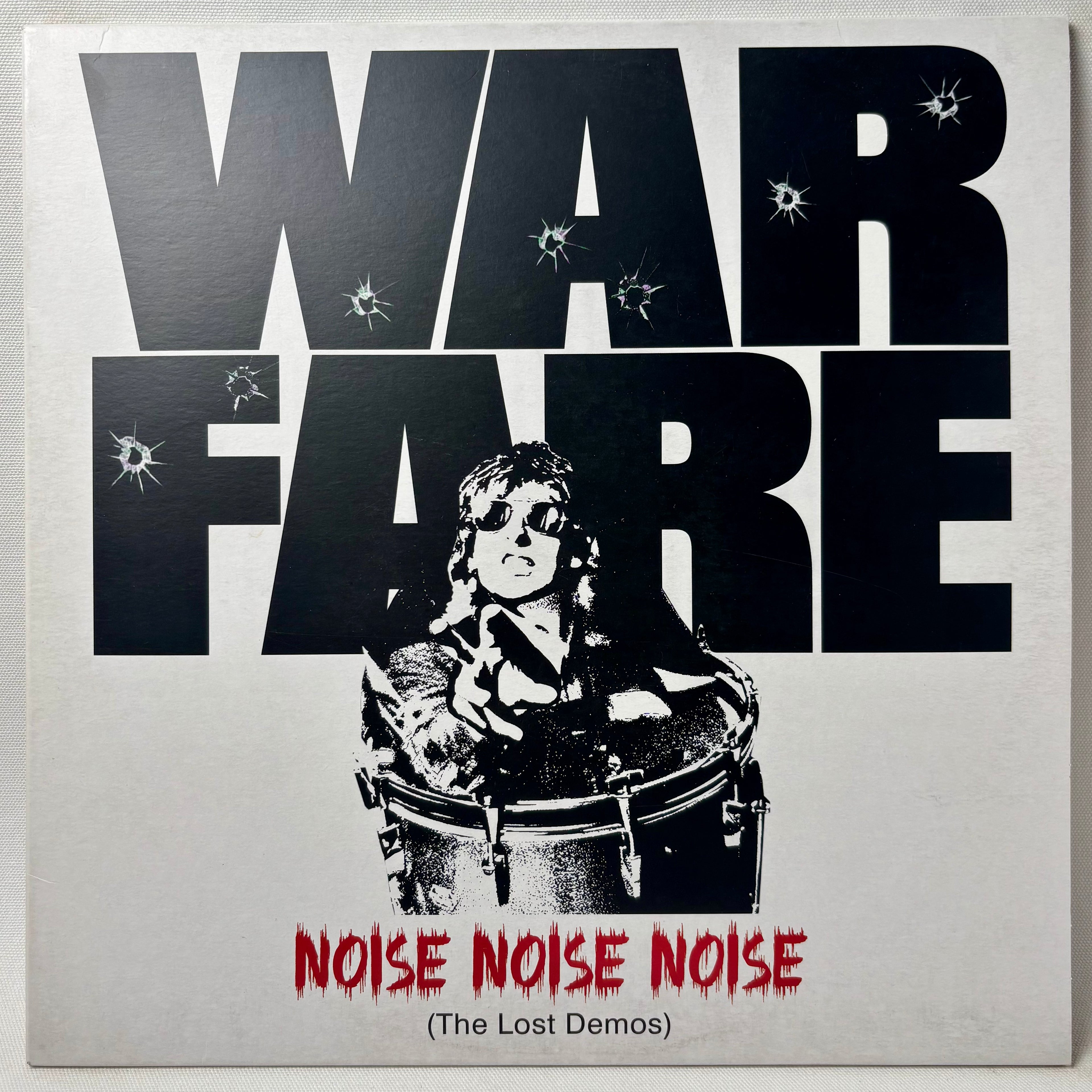 Warfare / Noise Noise Noise: The Lost Demos (12" Red vinyl LP, 2015 Ltd. Ed., Used, EX condition)