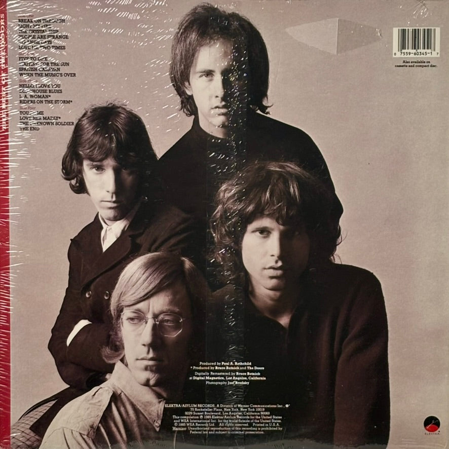 Doors / The Best of The Doors  (12" vinyl, 2x LP, 1987 Remaster)