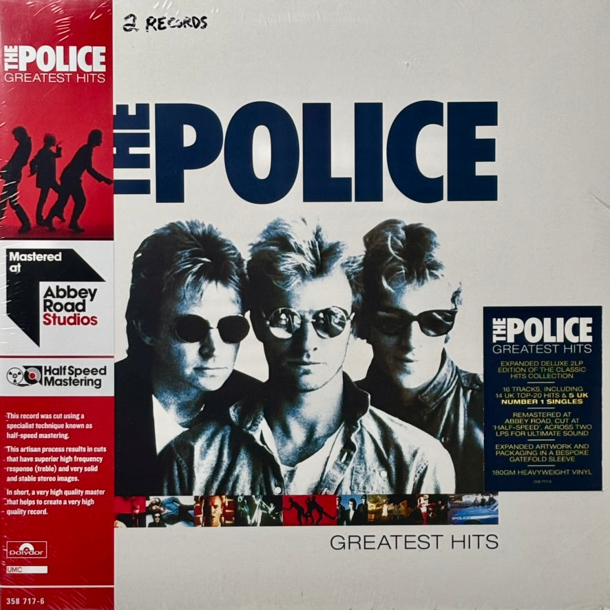Police / Greatest Hits  (12" vinyl, 2xLP, 2022 Half Speed Mastering, 180g, Import)