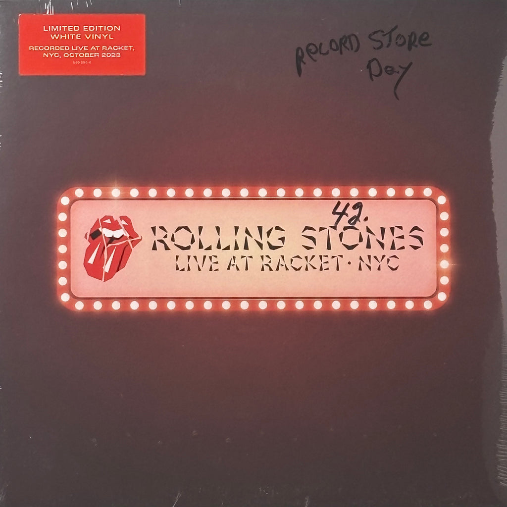 Rolling Stones / Live at Racket, NYC (12" White vinyl LP, 2024 Limited Edition RSD)