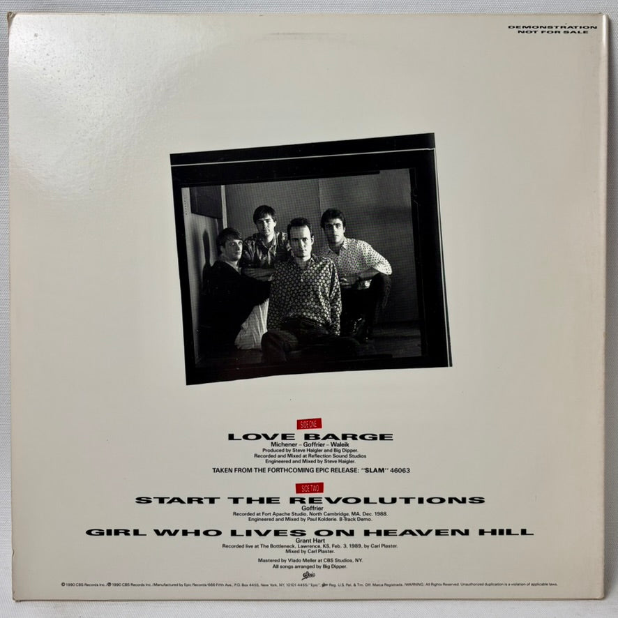 Big Dipper / Love Barge (12" vinyl single, 1990, Used, Promo, NM condition)