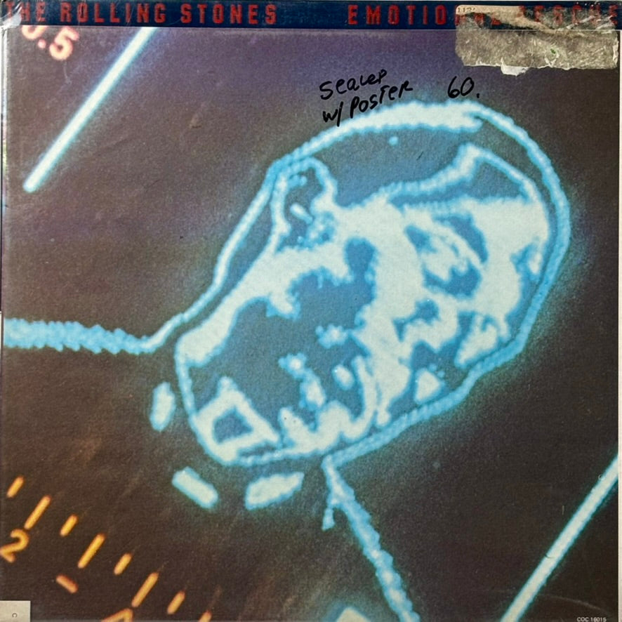 Rolling Stones / Emotional Rescue (12" vinyl LP, NOS sealed w/poster)