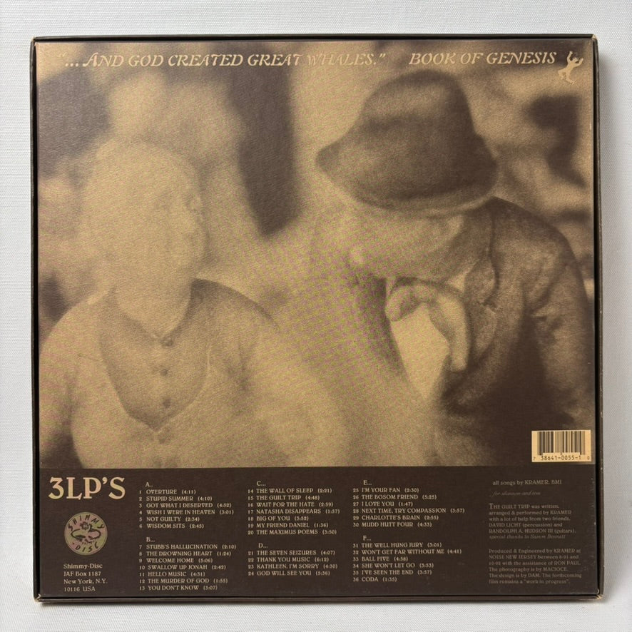 Kramer / The Guilt Trip (12" vinyl 3x LP Box Set, 1993, Used, NM condition)