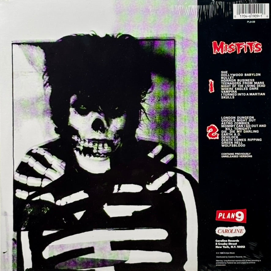 Misfits / Misfits (12" vinyl LP, 2020s Reissue Compilation)