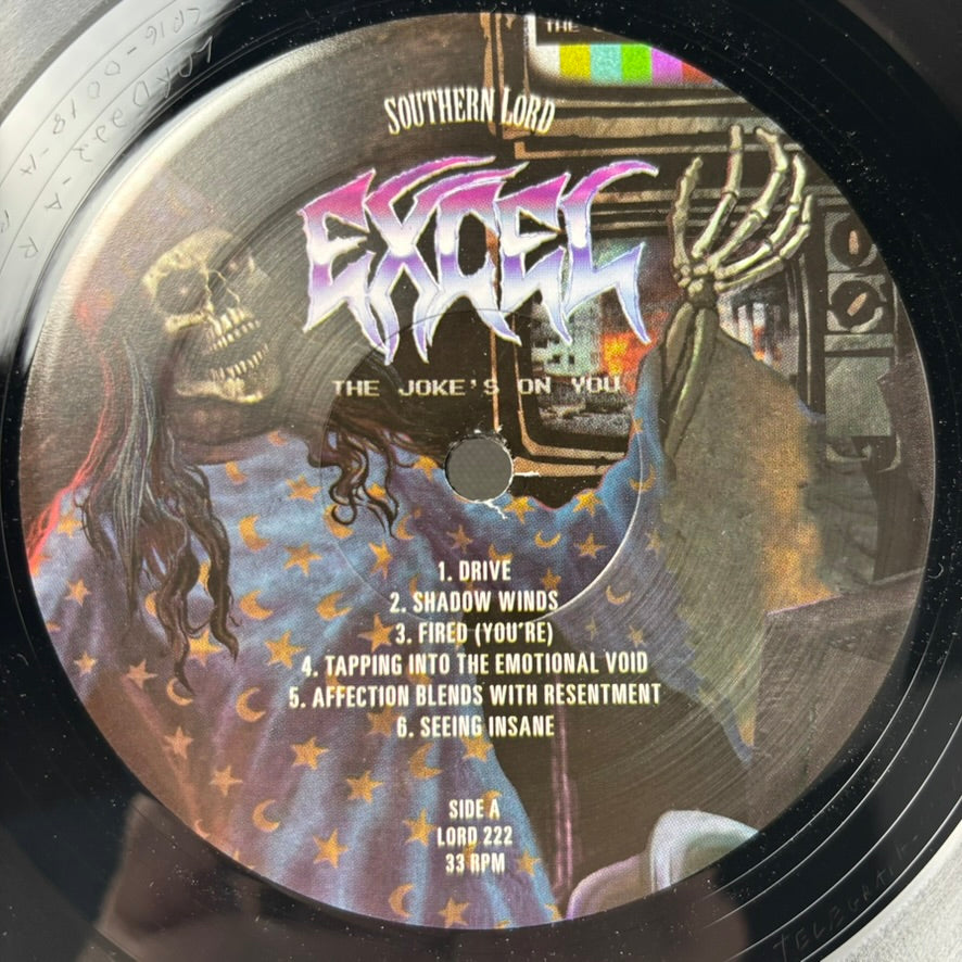 Excel / The Joke's on You (12" vinyl LP, 2016 Reissue, Used, EX condition)