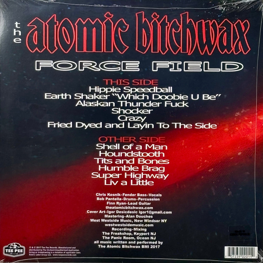 Atomic Bitchwax / Force Field  (12" Clear vinyl LP, 2017)