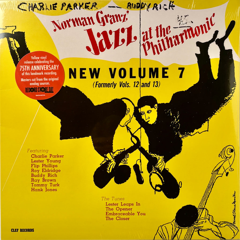 Jazz at the Philharmonic: New Vol. 7 / Norman Granz (12" Yellow vinyl LP, 2024 Limited Edition RSD)