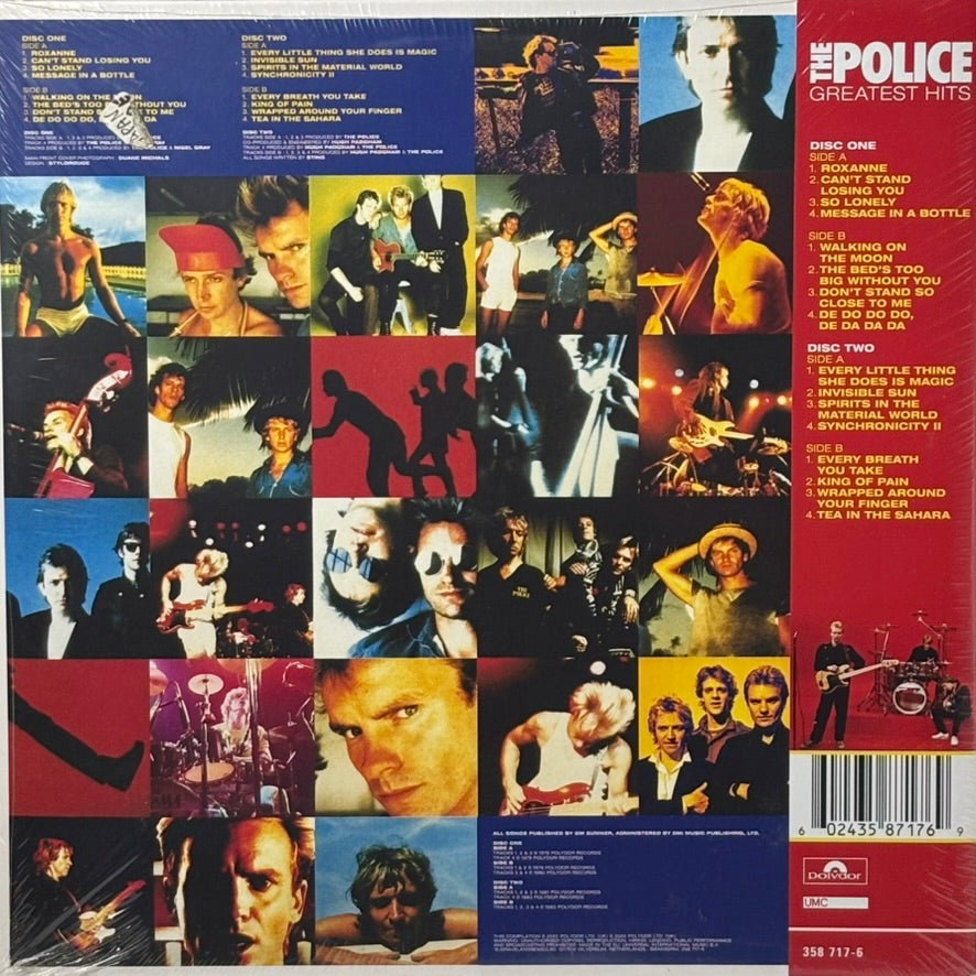 Police / Greatest Hits  (12" vinyl, 2xLP, 2022 Half Speed Mastering, 180g, Import)
