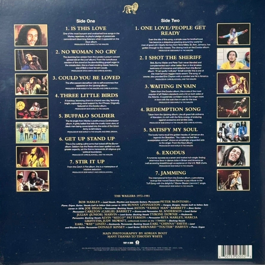 Bob Marley & The Wailers / Legend: Best of (12" vinyl LP, 180g, Limited Edition Reissue)