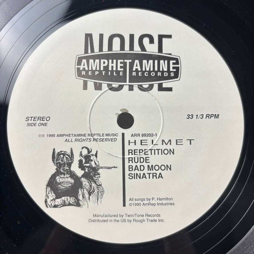 Helmet / Strap It On (12" vinyl LP, 1990, Used, NM condition)