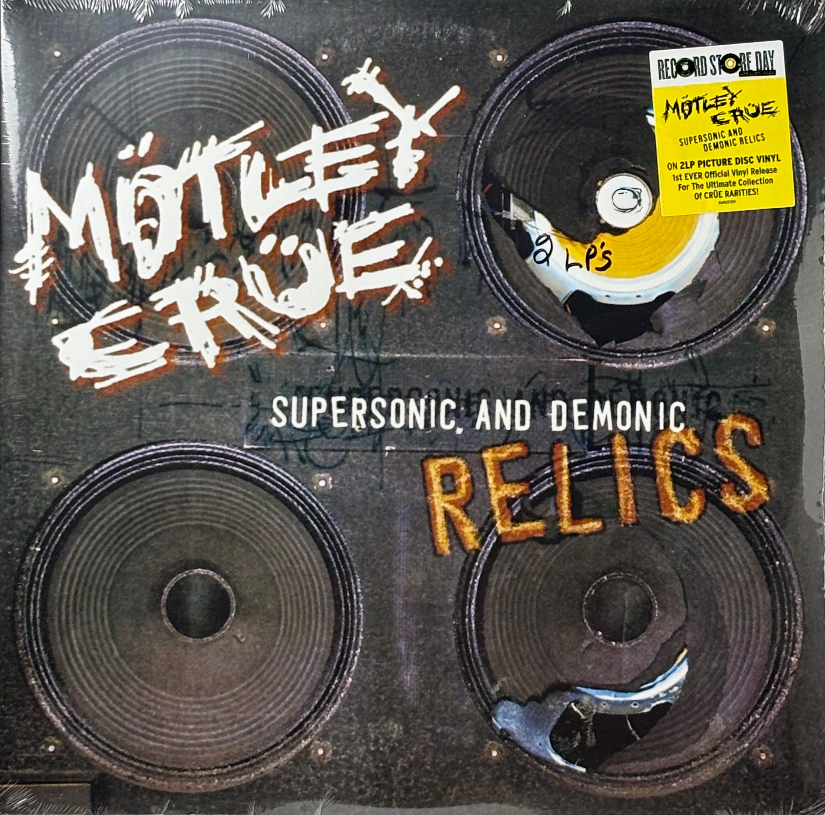 Motley Crüe / Supersonic and Demonic Relics (12" vinyl 2xLP, RSD Picture Disc Reissue)