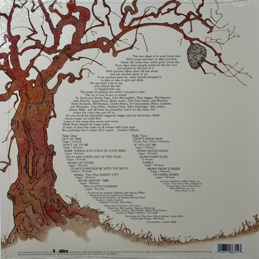 Rolling Stones / Metamorphosis (12" vinyl LP, 2020 Ltd. Ed. RSD Reissue, 180g Green vinyl)