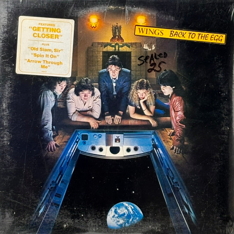 Wings / Back to the Egg (12" vinyl LP, sealed NOS w/Hype Sticker)